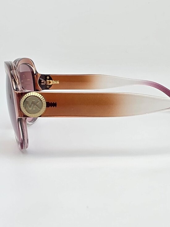 Michael Kors Suz MK2055 Pink Brown Fade Frame Brown Rose Lens Sunglasses w/ Case main image 10